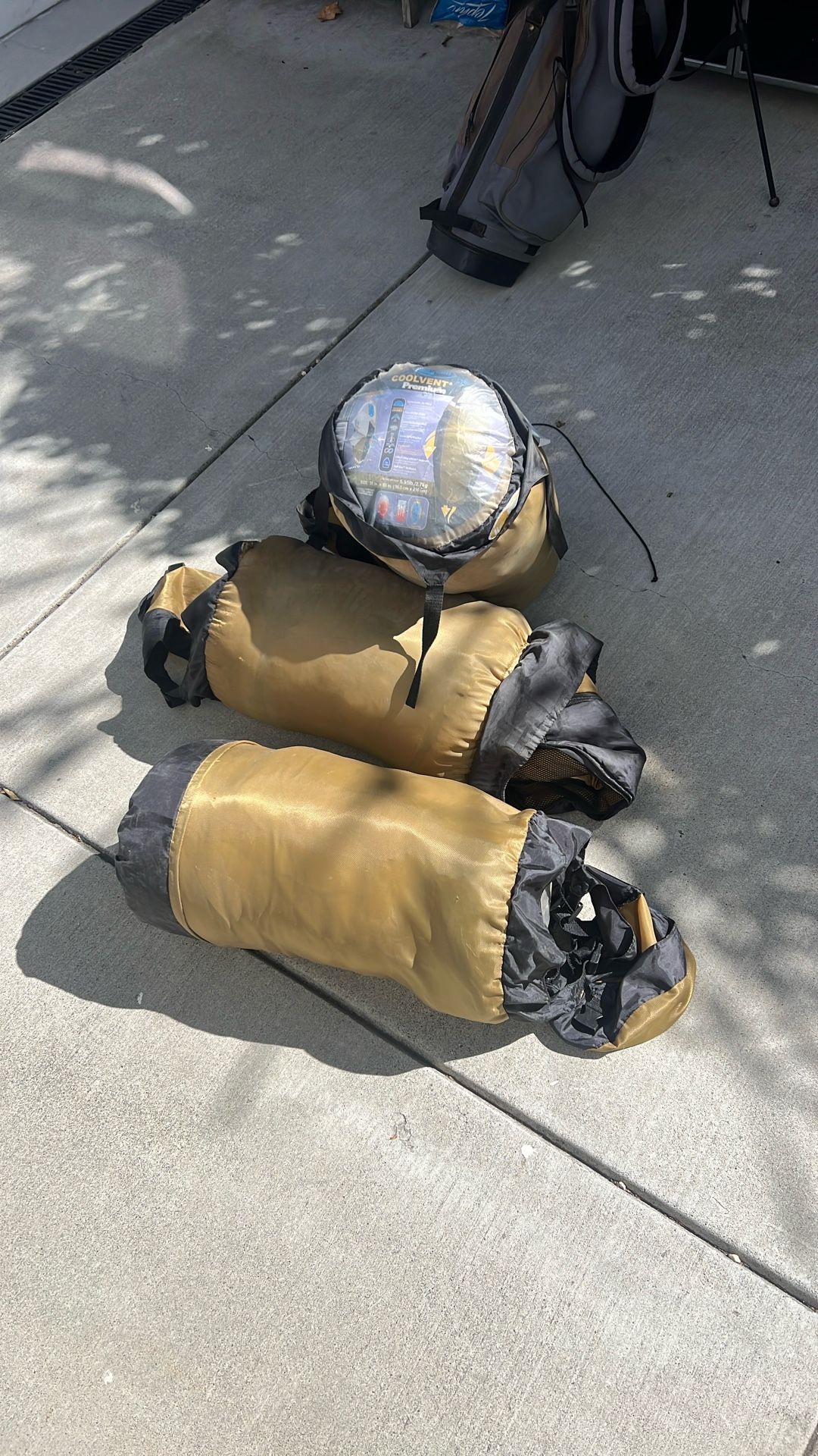 3 Sleeping Bags Camping Travel Sleepcell CellCorp