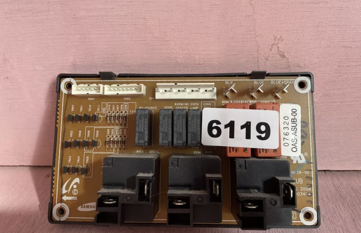 SAMSUNG OVEN RANGE CONTROL BOARD Part# DE41 00349 A