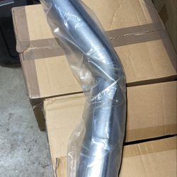 2.5” Raw 90 Degree Bend Mandrel Exhaust Pipe