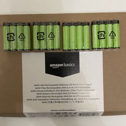 Amazon Basics NiMH AAA Rechargeable Batteries