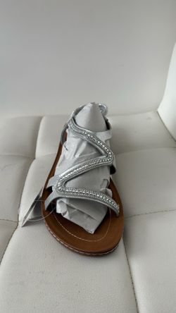 Forever silver sandals