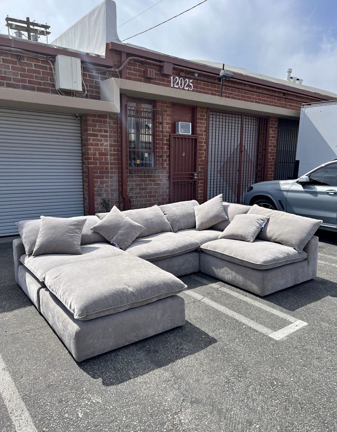 Sectional With Ottoman