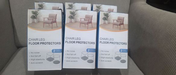 Chair Leg Floor Protectors – 6 Boxes