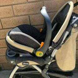 Chicco Stroller & Car Seat & 2 Car Seat Bases