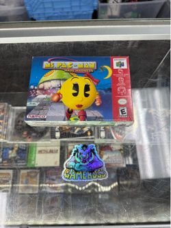 MS. Pacman Maze Madness N64 New Sealed $175 Gamehogs 11am-7pm