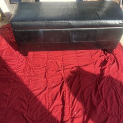 FauxLeather Storage Chest