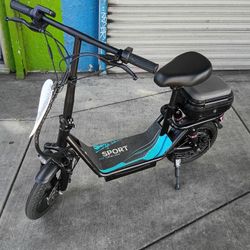 SPORT ELECTRIC SCOOTER 25MPH-RANGE 30MILES-DUSL DISK BRAKES