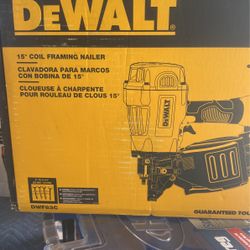Dewalt Coil Framing Nailer 