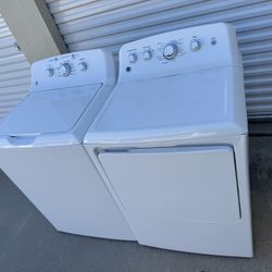 GE Washer And Electric Dryer 