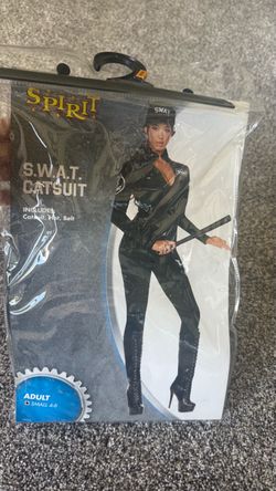 Halloween swat girl costume