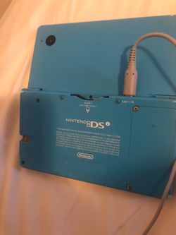 Blue nintendo dsi