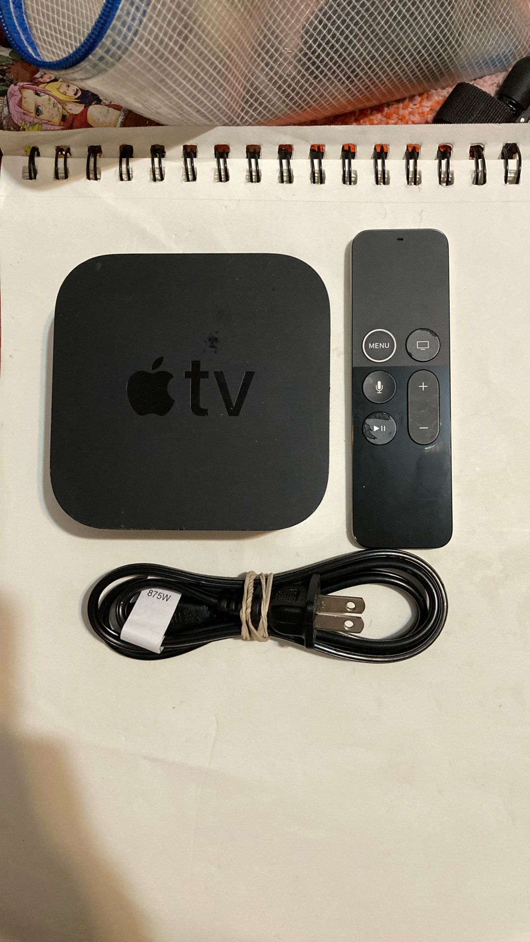 Apple T.V. Model: A1625 W/ Remote
