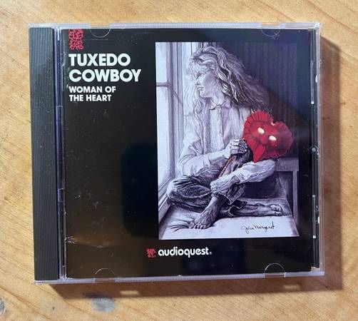 TUXEDO COWBOY Woman of the Heart Orig 91 Audioquest CD AQ-CD 1003 Mint