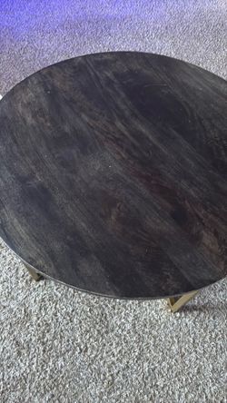 Black table