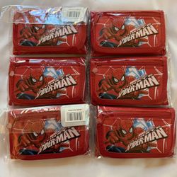 Spiderman Wallet 6PCS Bulk Avail