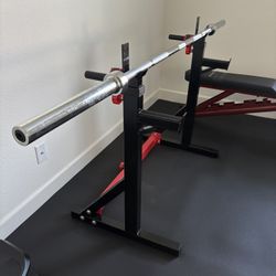 ADJUSTABLE SQUAT RACK / DIP STAND 280RS