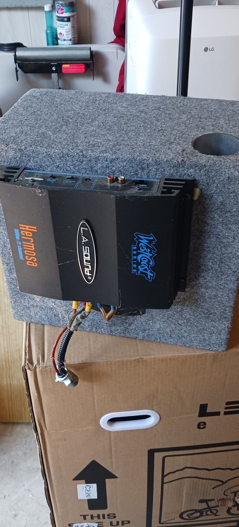 10 Inch Subwoofer With 300w 2 Channel LA Sound Amp
