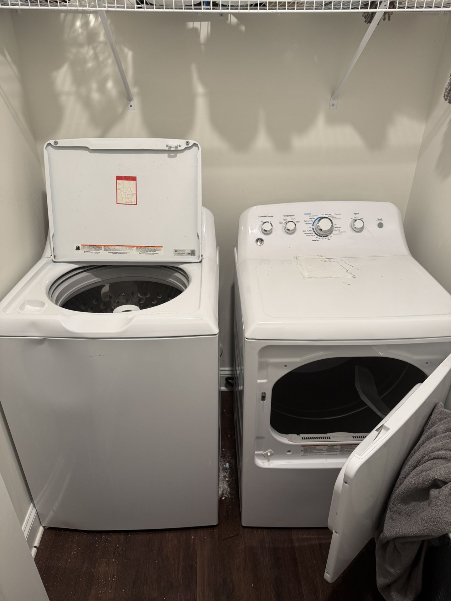 GE Washer And Dryer