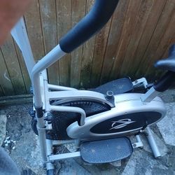 Plasma Fit 2-in-1 Elliptical Machine and Exercise Bike. 