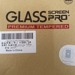 iphone 11pro temper glass