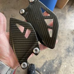 ZX10R Carbon Fiber Heal Guards