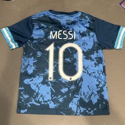 Messi Jersey.  Youth Small.  Kids Soccer Jersey.  Argentina. Adidas.