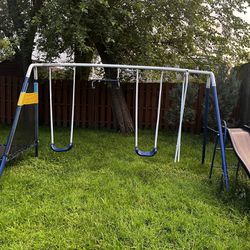 Backyard Swing Set