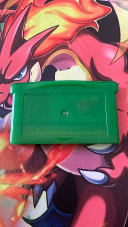 Pokemon Leafgreen gameboy game