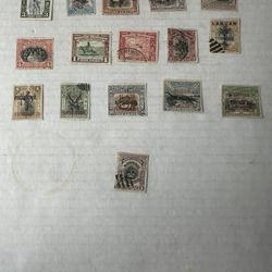 North Borneo Small Stamp Group Of 16 