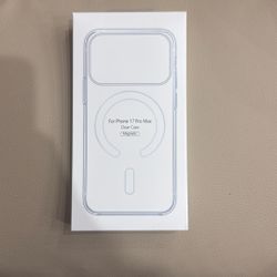 iPhone 17 Pro Max Clear Magnetic Case
