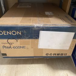 DENON PMA-600NE INTEGRATED AMPLIFIER - BRAND NEW SEALED IN BOX! 
