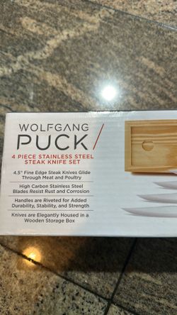 Wolfgang puck knife set