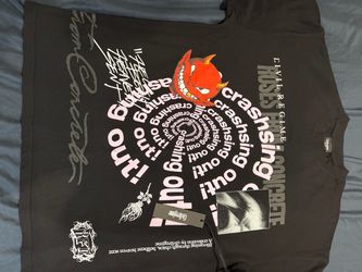 Civil Regime Black Graphic T-Shirt with Tags