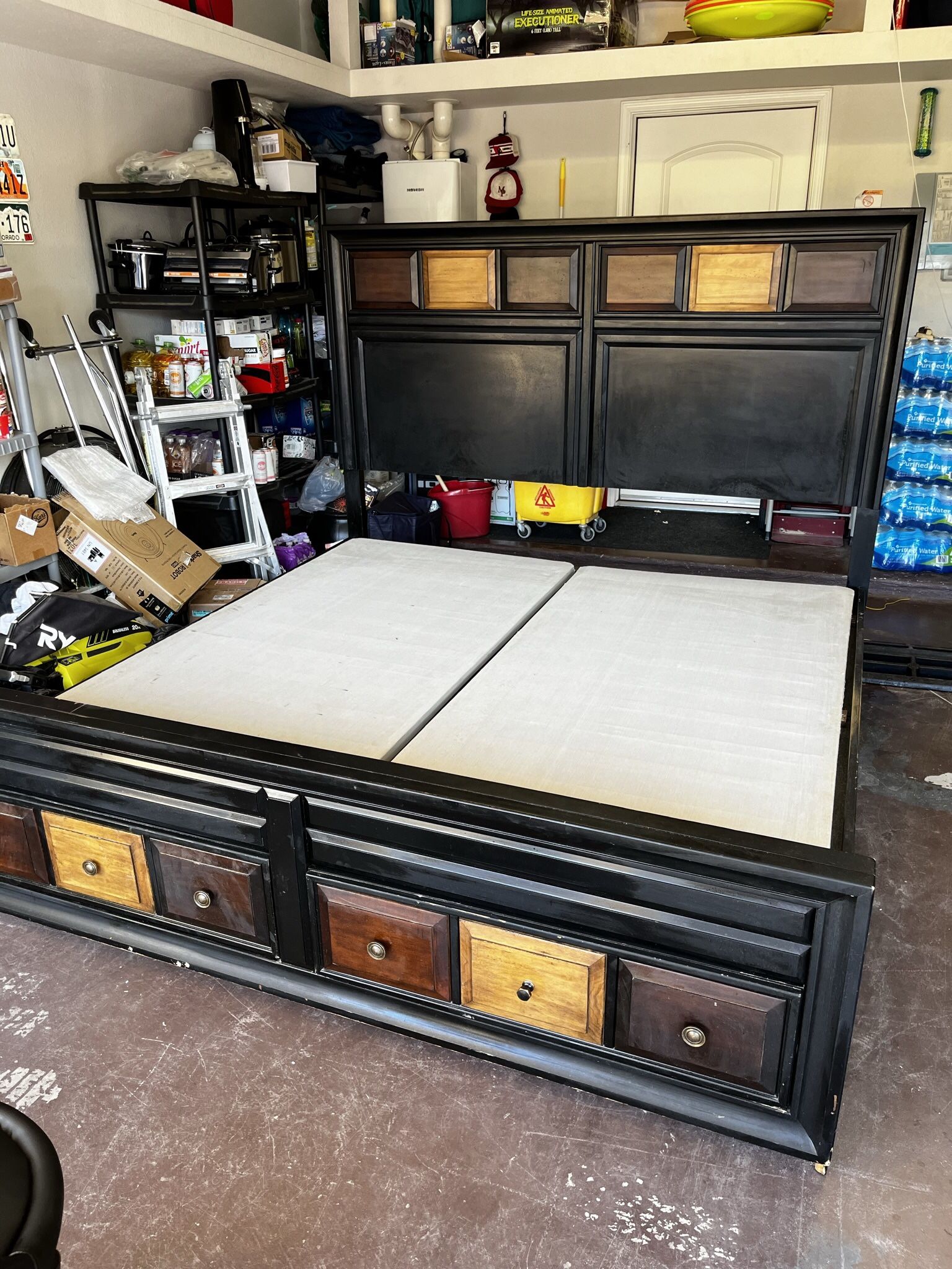 Ashley King Size Bed With Drawers for Sale in Santa Teresa, NM OfferUp