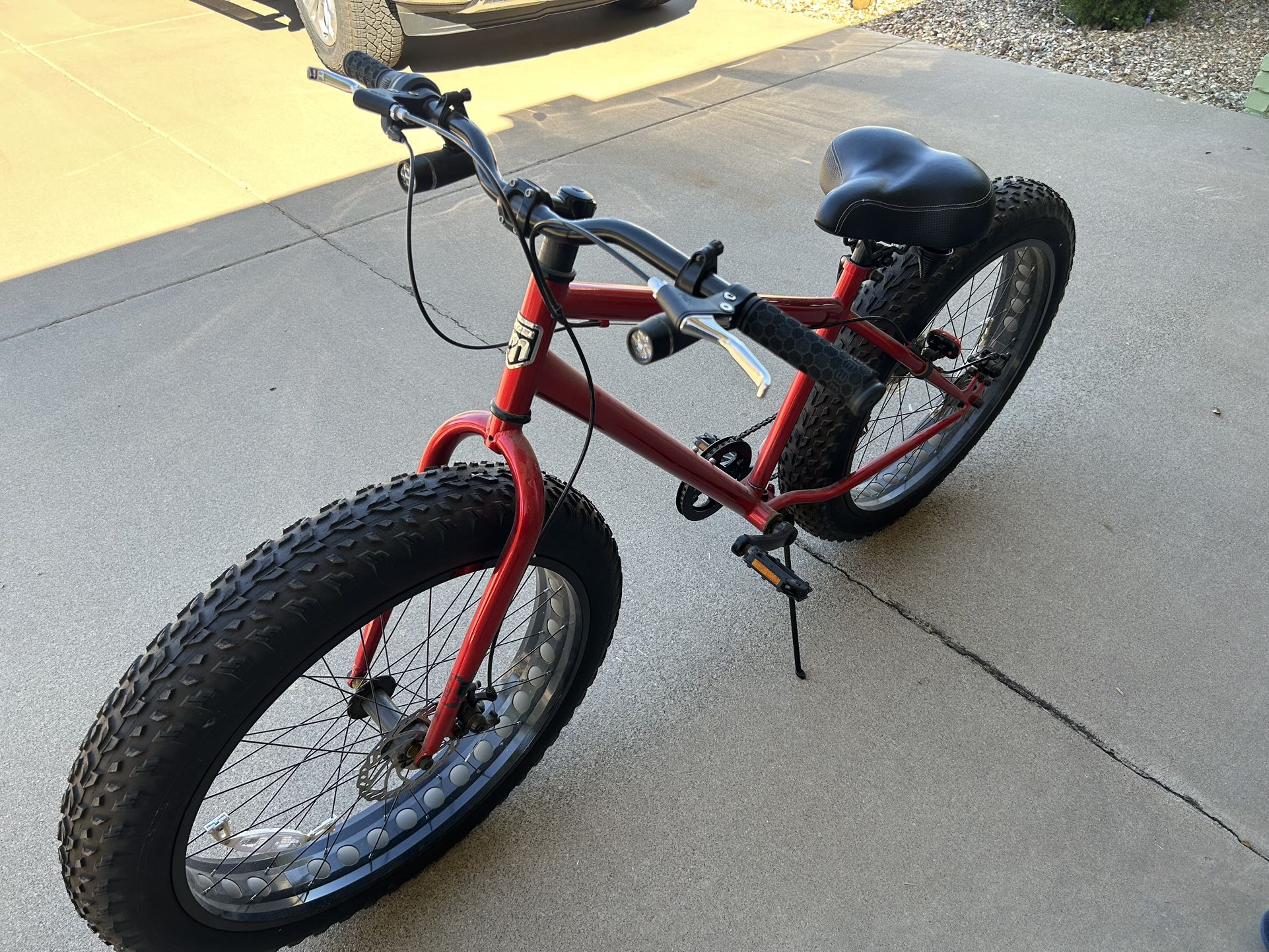 Mongoose Fat Tire Mountain Bike Red