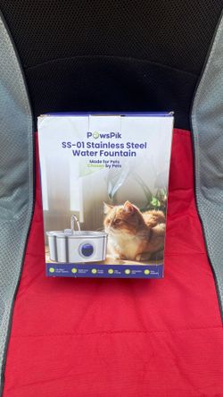 Pet water fountain