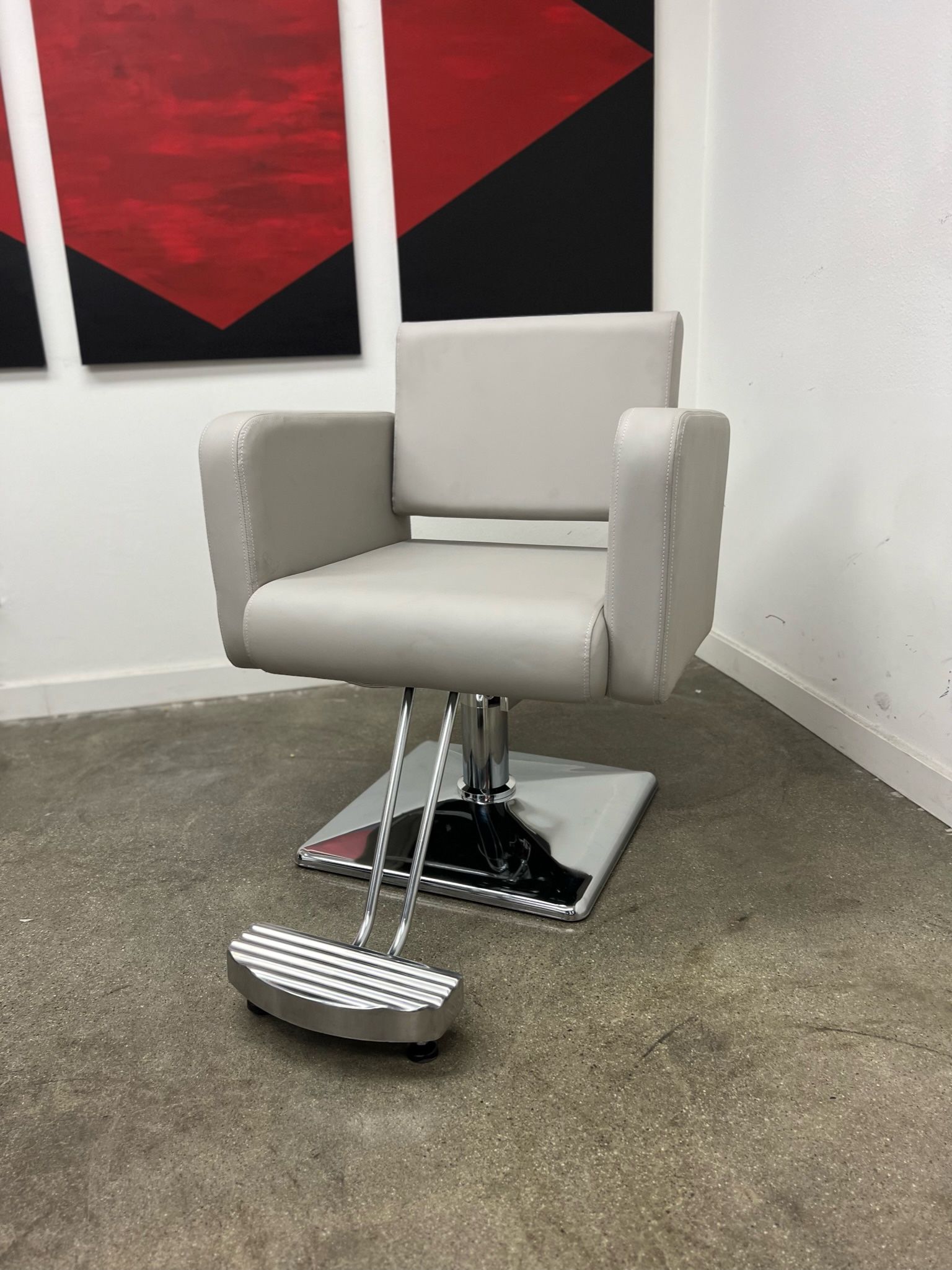 Hydraulic Beauty Salon Styling Chair 3805 In Gray
