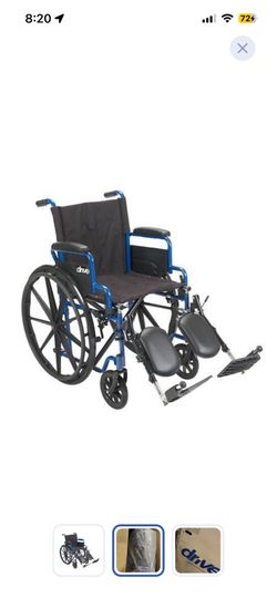 Wheel chair still in box