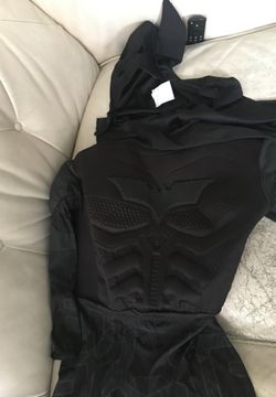 Awesome kids muscle Batman costume size S