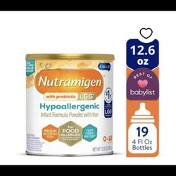 Nutramigen (Hypoallergenic) baby milk