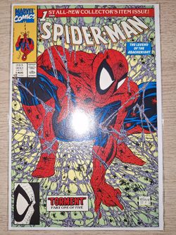 Spiderman # 1 Torment Part One - Todd McFarlane NM