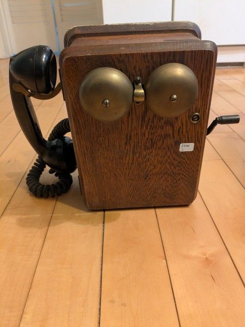 Antique Hand Crank Phone