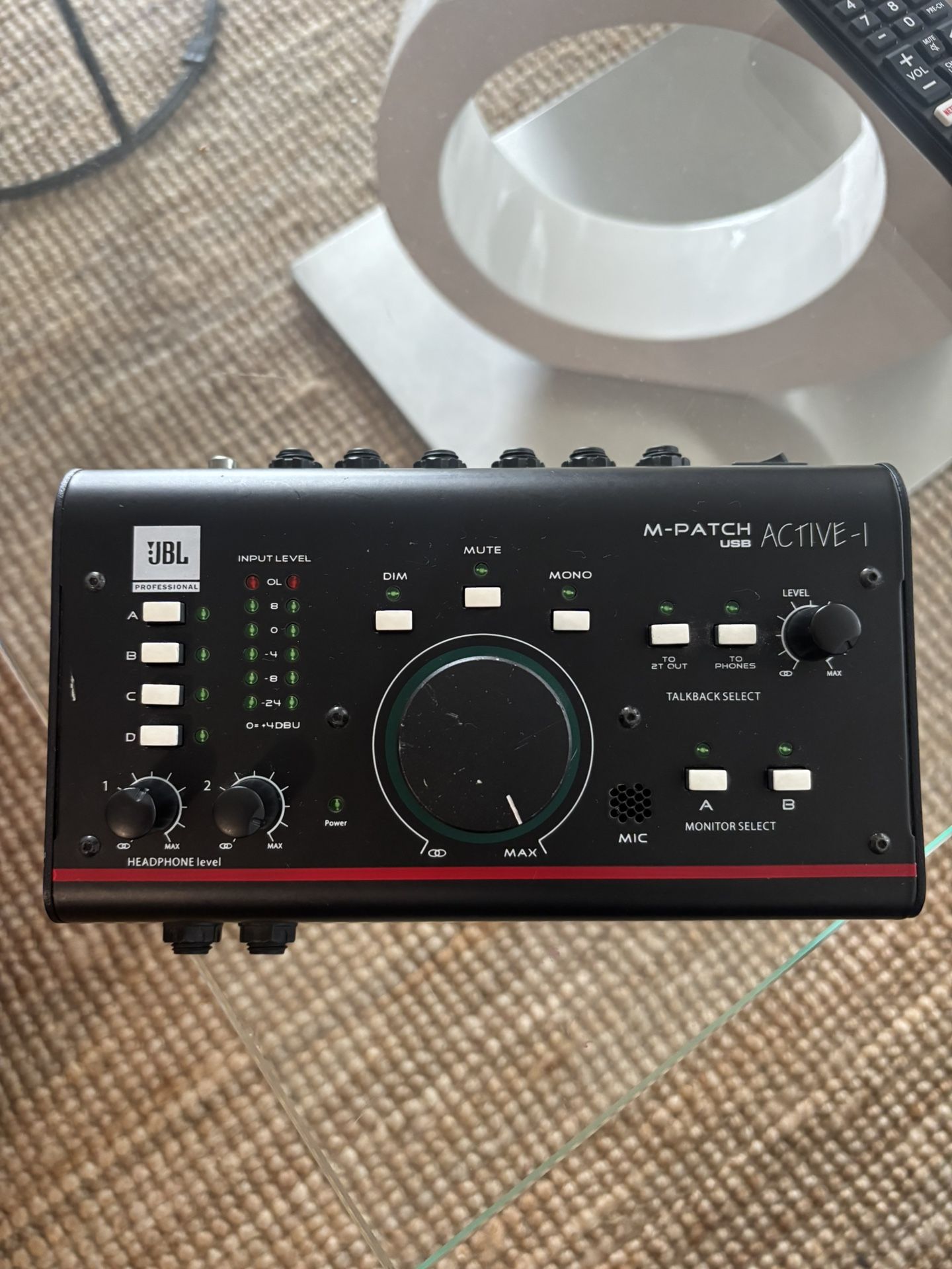 Complete JBL Studio Setup β 308P MkII (Pair) + Stands + M-Patch Active-1 Controller β Excellent Condition!