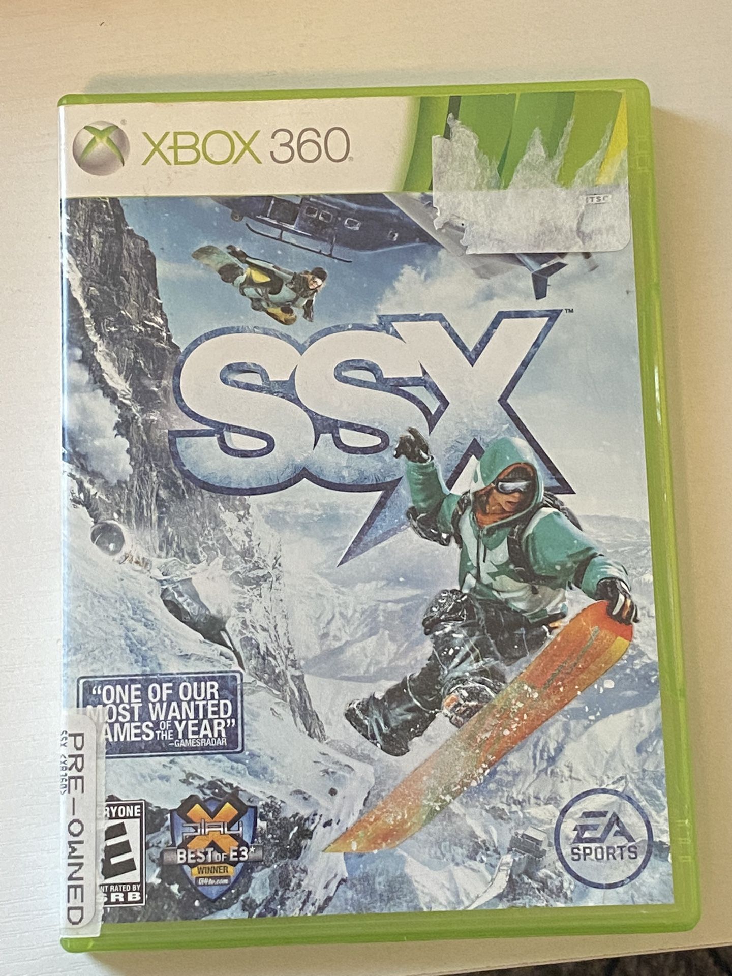 SSX Xbox 360 Game