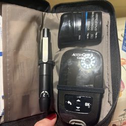 Accu check guide glucose Tester