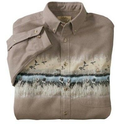 NWT CABELA’S Dogs-N-Ducks Shirt – Regular, Men’s Size XL