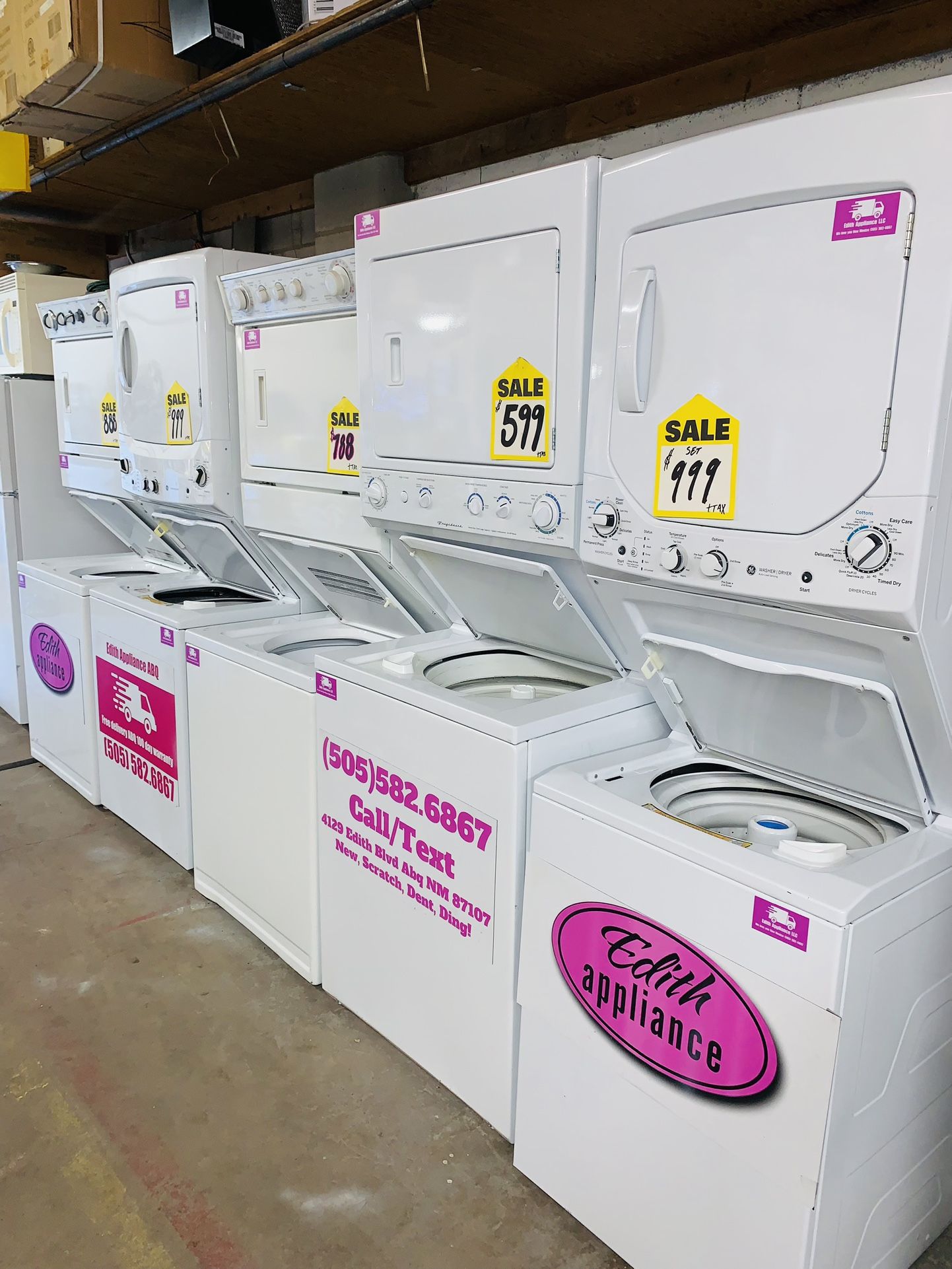 Stackable Washer And Electric Dryer for Sale in Los Rnchs Abq, NM OfferUp