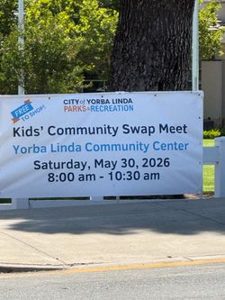 Kids community swap meet