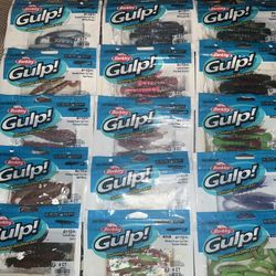 (Lot of 15) Berkley Gulp!!assorted Colors