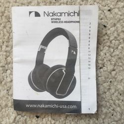 NAKAMICHI BTHP02 WIRELESS HRADPHONES